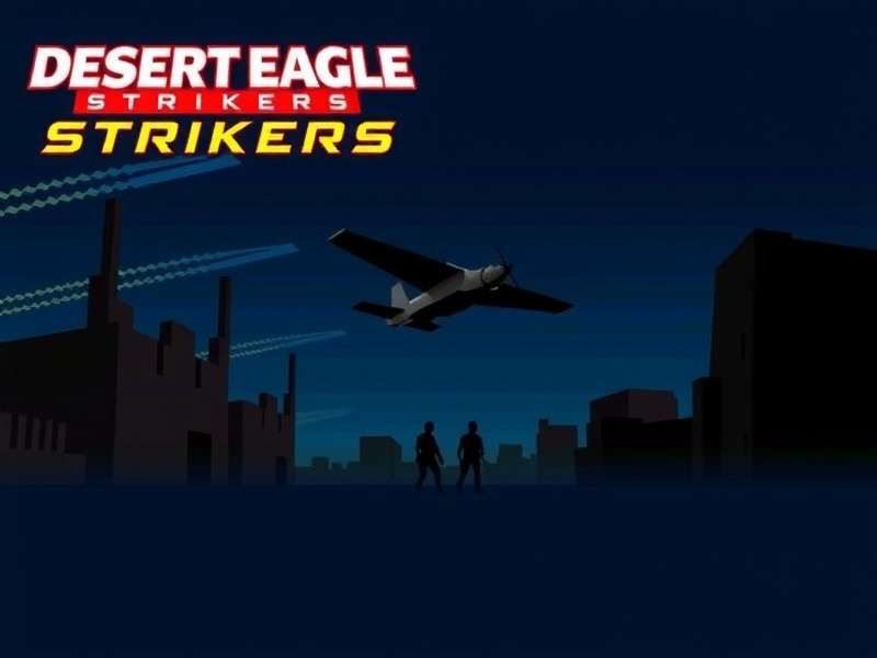 Intense Battle Scenes from Desert Eagle Strikers Desert Eagle Strikers Game Banner